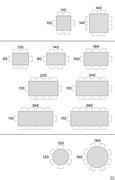 Lewis Table - Plan de table