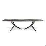 Table Atlantis de Cattelan avec plateau en verre CrystalArt CY02