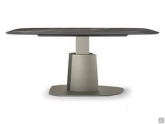 Table relevable en céramique Aviator de Cattelan avec batterie supplémentaire disponible en option