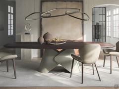 Table avec plateau en bois Scott de Cattelan