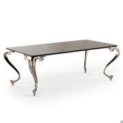 George Table en marbre avec pieds en sabre de Cantori