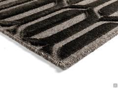 Vue rapprochée du tapis Granada en Gris-Anthracite