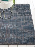 Tapis Siviglia dans la variante Bleu-Anthracite