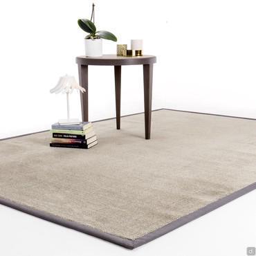 Tapis en fibres naturelles Cipro, version rayé Small