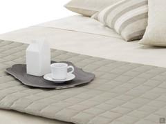 Quilt in raso con trapuntatura a quadri, spessore sottile e comfort eccellente