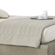 Quilt in raso con trapuntatura a quadri cm 10 x 10