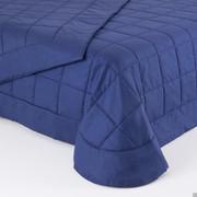 Quilt con trapuntatura a quadri con angolo arrotondato