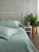 Biancheria per il letto in Lino color azzurro Harborgreen, fresche e traspiranti ideali estate e inverno