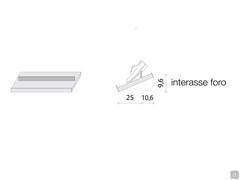 Ripiano inclinato portascarpe Pacific - Dimensioni specifiche