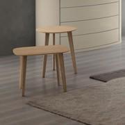 Comodino moderno in legno Icaro, disponibile in 3 dimensioni