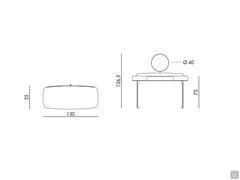 Mobile toeletta Wellswood: schema dimensionale