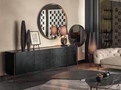 Credenza Shanghai nel modello a quattro ante con top in marmo