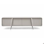 Credenza Connie in laccato bianco