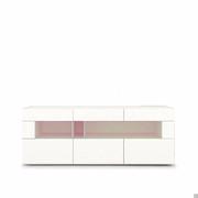 Credenza Start h.88 con vano vetrina grande