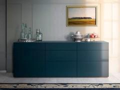 Credenza Start con ante in laccato lucido