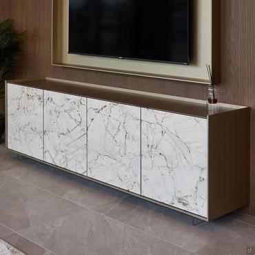 Credenza con frontali in ceramica Columbus Ceramic - Frontali in ceramica Statuarietto