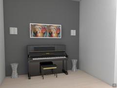 Progetto Speciale 02 - Vista stanza piano