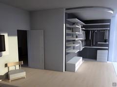 Progetto Speciale 02 - Vista cabina armadio