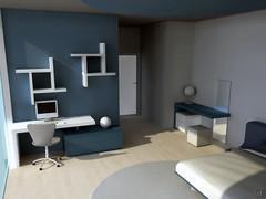 Progetto Speciale 02 - Vista angolo studio