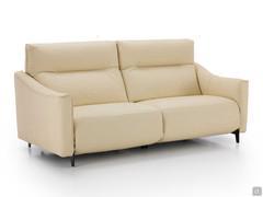 Divano relax moderno Prado a due posti, disponibile largo fino a 3 metri lineare, angolare o con chaise longue