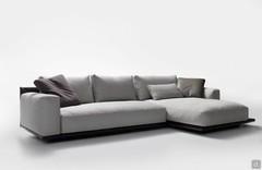 Divano con chaise longue Victor dal design lussuoso