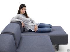 Particolare dell'utilizzo della chaise longue