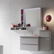 Mensola contenitore per bagno Atlantic Slim in nobilitato 211 Igloo