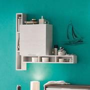 Coppia di mensole per bagno Atlantic Slim