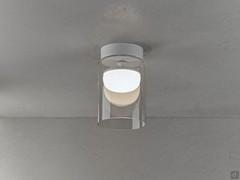 Modello da soffitto piccola con struttura bianco opaco