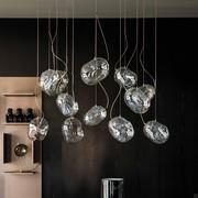 Lampada a sospensione con paralume irregolare Cloudine di Cattelan dal design unico ed originale