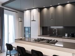 Lampada sospesa a LED Poe, adatta anche all'arredo di grandi cucine open space