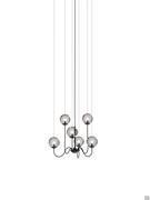 Puppet in versione sospensione chandelier a 6 luci