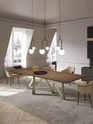 Lampadario con sfere in vetro di design Hope ideale in ambienti eleganti e sofisticati