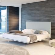 Letto stile minimal modello Thin di Bonaldo