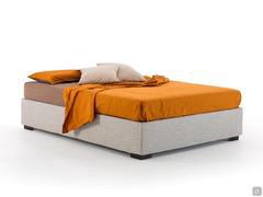 Letto sommier matrimoniale con contenitore More&Plus