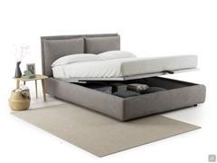 Letto Blend con box contenitore ad alzata semplice o doppia