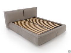 Letto Glamis con rete a doghe di legno