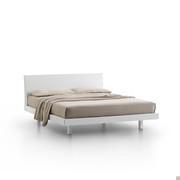 Letto con testiera curvata Blues senza box contenitore