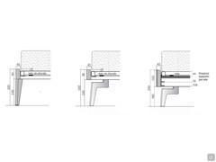 Schema dimensioni con giroletto in legno