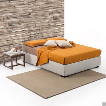 Letto sommier matrimoniale con contenitore More&Plus