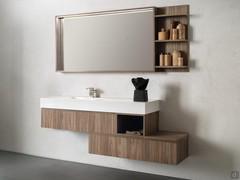 Arredo bagno con colonna a giorno Atlantic N79