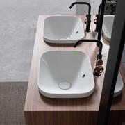 Lavabo ad incasso soprapiano Movado 45 affiancati