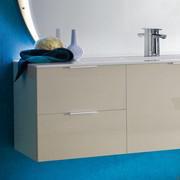 Mobile bagno con vasca laterale N15 Atlantic - particolare base laterale a 2 cassetti