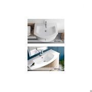 Mobile bagno curvo Atlantic - Modelli lavabo consolle