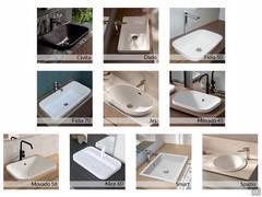 Mobile bagno Atlantic Incasso soprapiano p.50 - Modelli lavabo