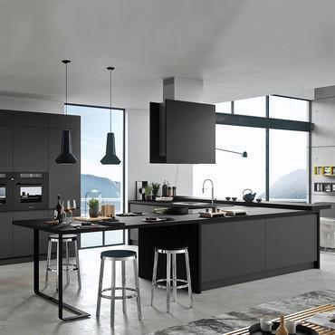 Cucina design con isola Seven 04