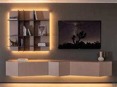 Illuminazione led inferiore opzionale per la credenza della parete Royal 01