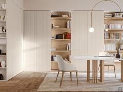 Vano libreria Lounge con mensole spessore cm 5