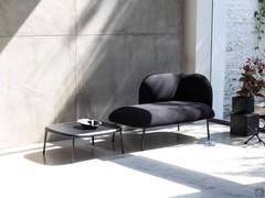 Chaise longue Fortune dal design minimal e moderno