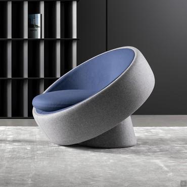 Poltrona di design Globalove di Bonaldo disegnata da Karim Rashid